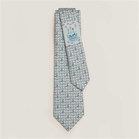 hermes cloud tie|Hermes silk ties men.